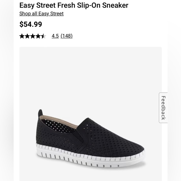 NWOT • Easy Street’s Comfort Wave Slip-On - Picture 3 of 15